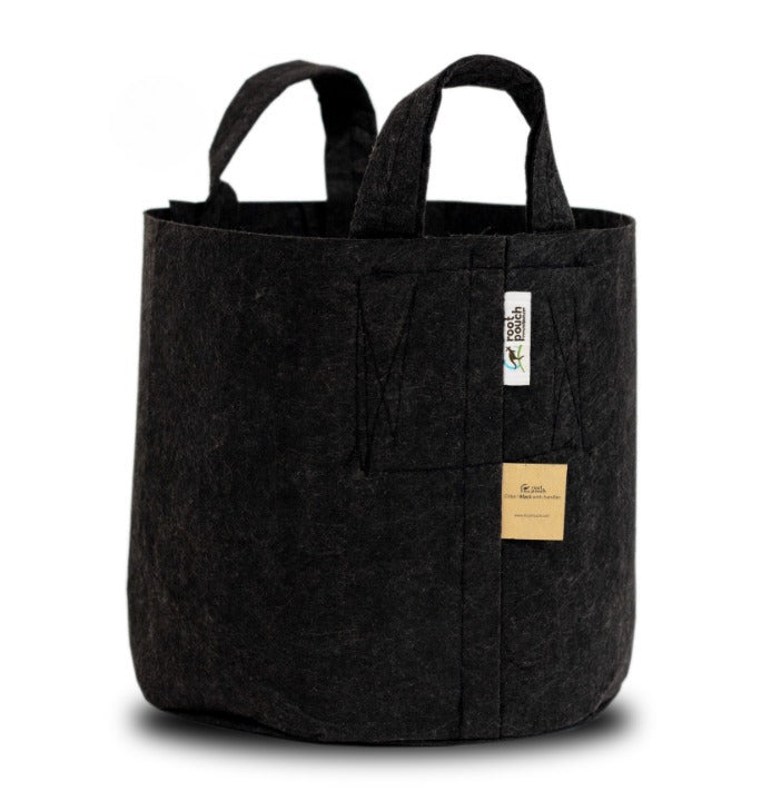 10x Root Pouch 3.8L Black mit Griffen 260g/m2