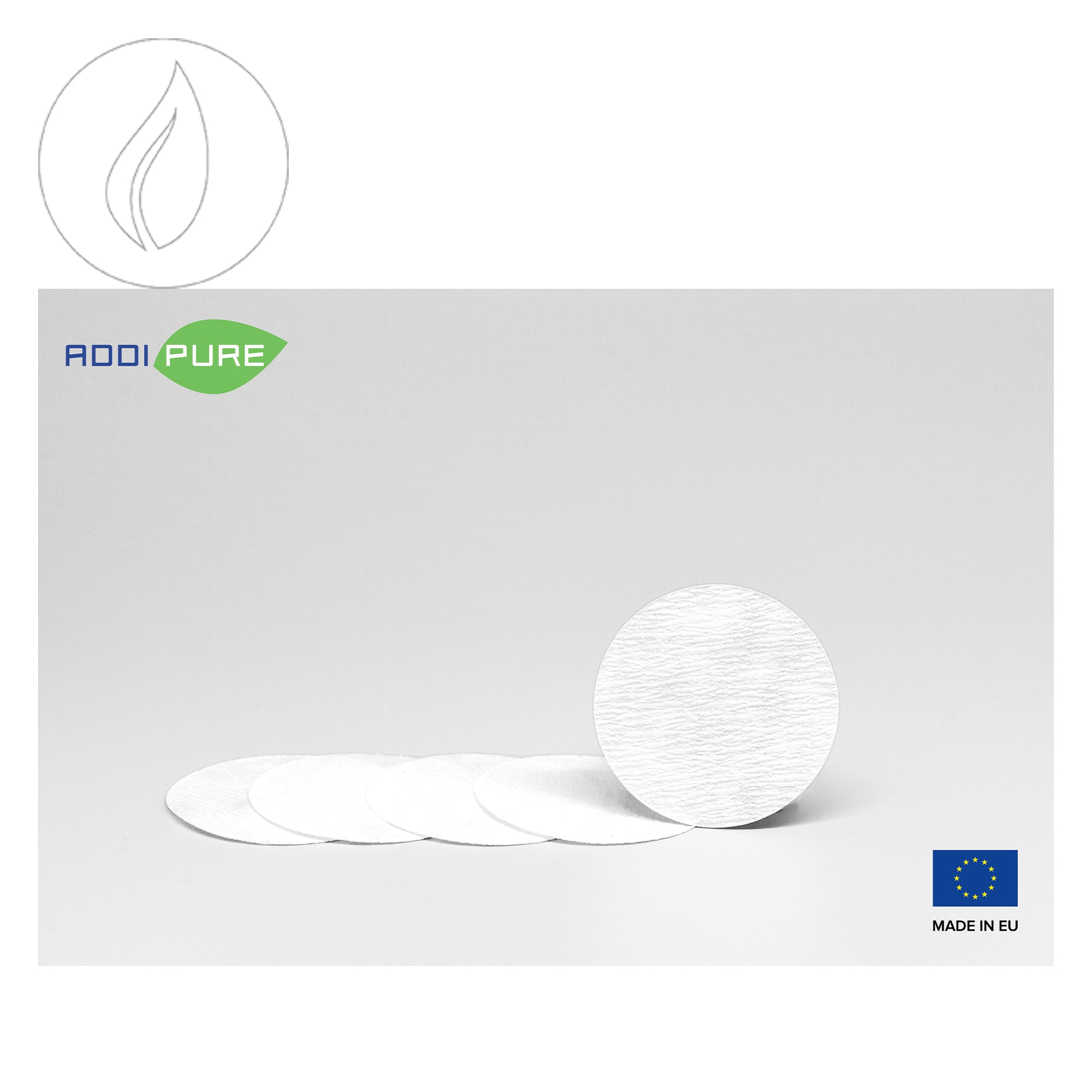 ADDIPURE ADQ extraction filter white for 50mm 10pcs
