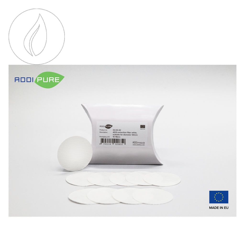 ADDIPURE ADQ extraction filter white for 50mm 10pcs