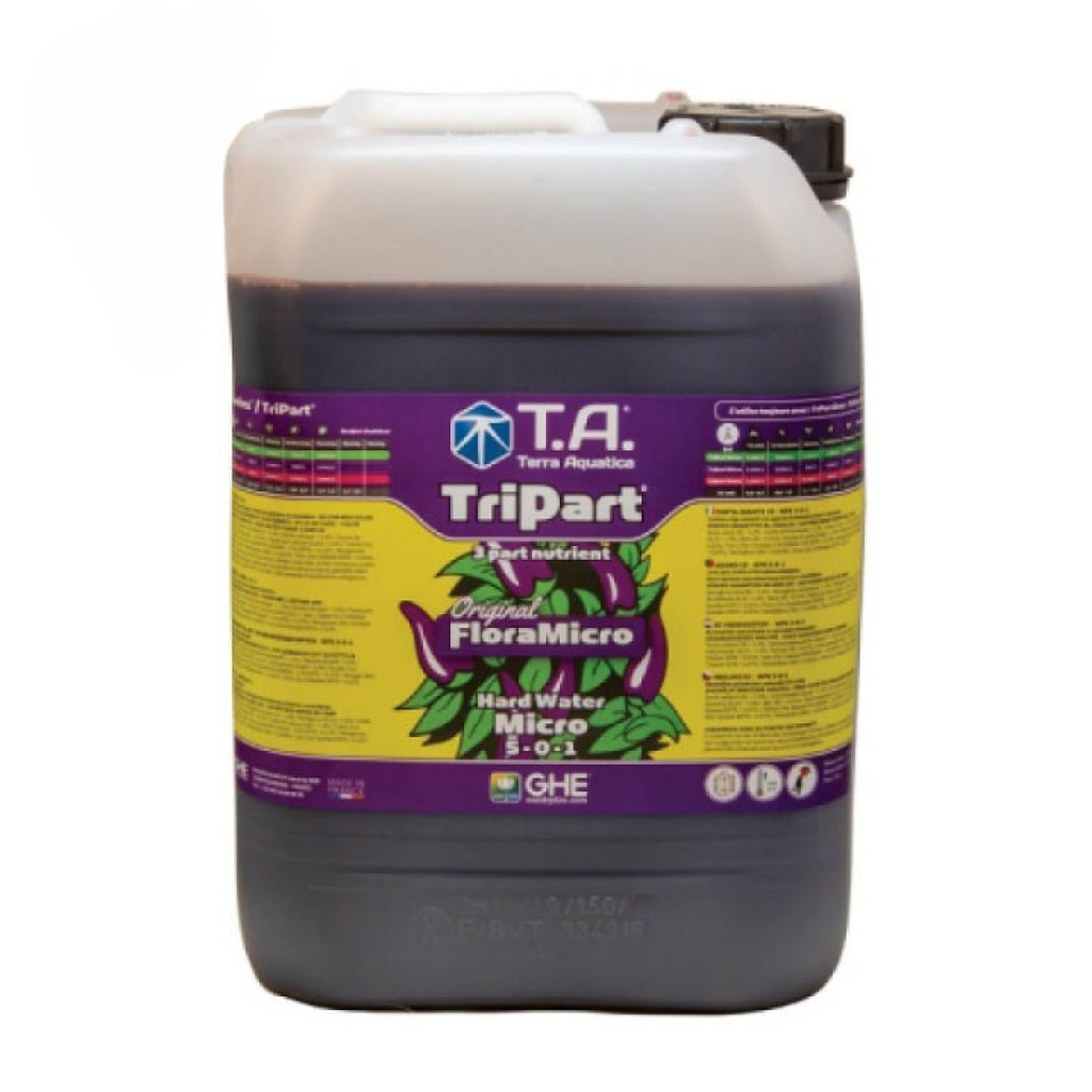 Terra Aquatica TriPart / GHE  Flora Micro Hardwater 10L