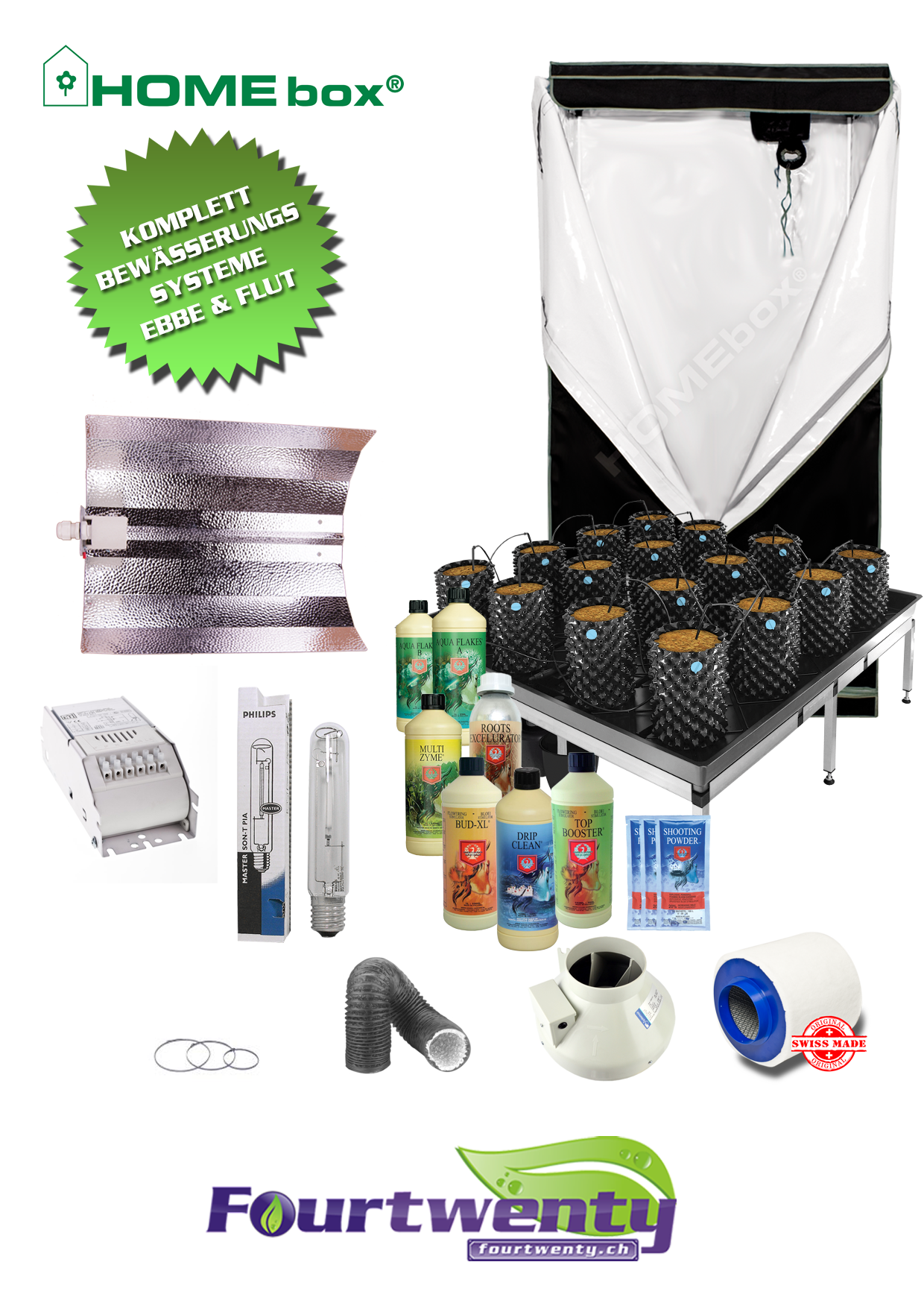 Komplettsystem Homebox XL 600W Airpot