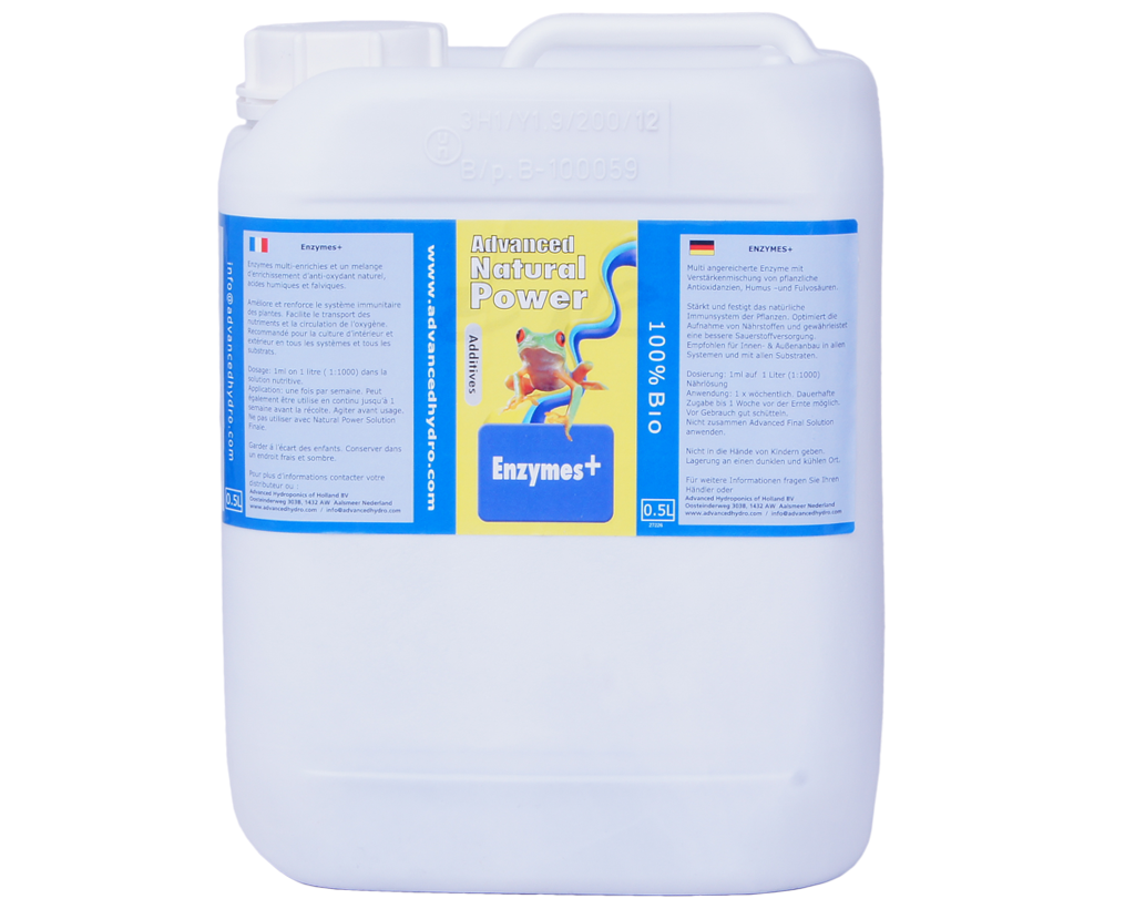 Advanced Hydroponics Natural Power Enzymes+ 5L
