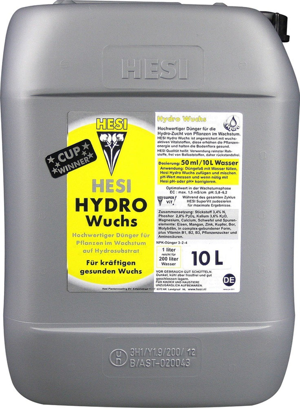 Hesi Hydro Grow 10L