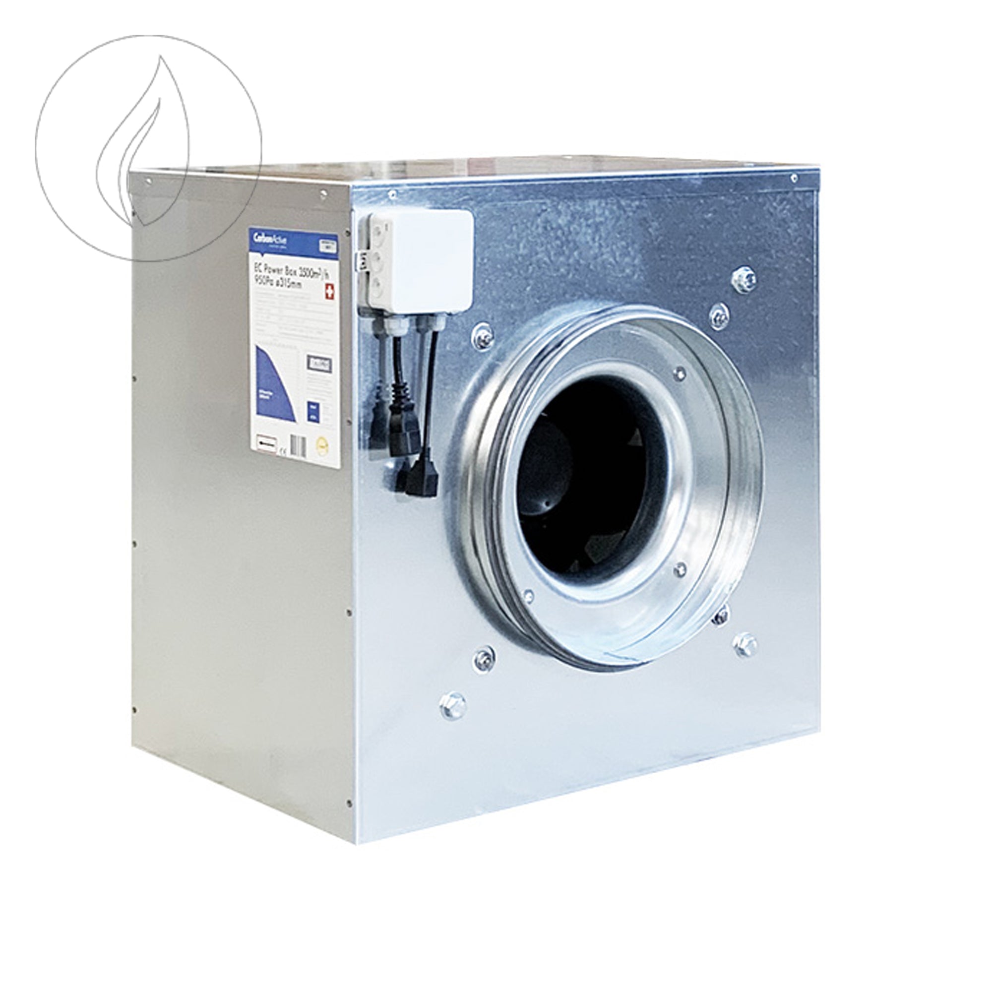 EC Power Box 7000m3/h ø400 2125Pa