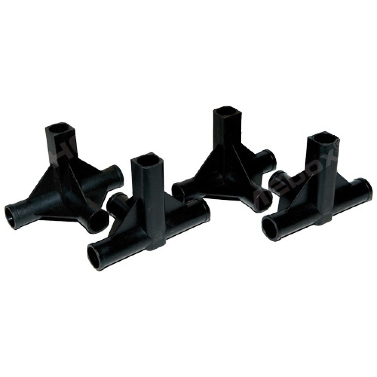 Homebox 4-Wege-Eckverbinder 16mm Homebox 4Stk
