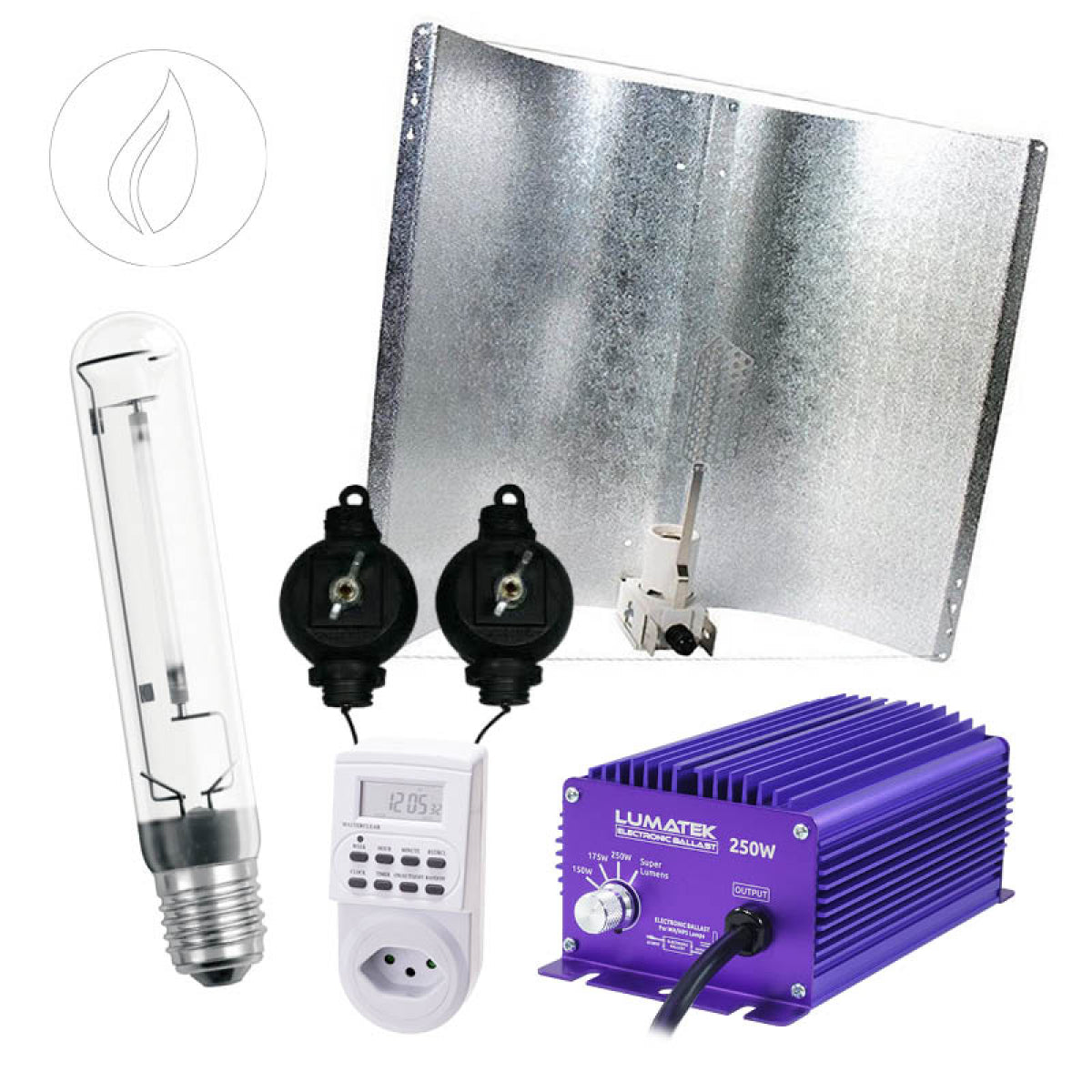 250 Watt  Profi Set
