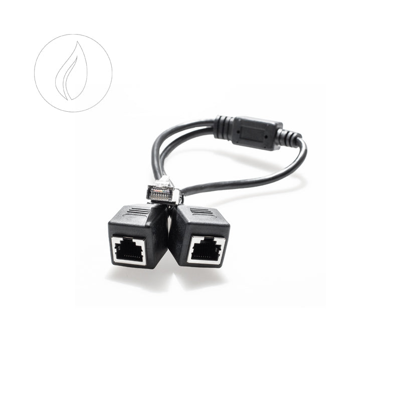 Y-Adapter M2F RJ45 LAN Kabel