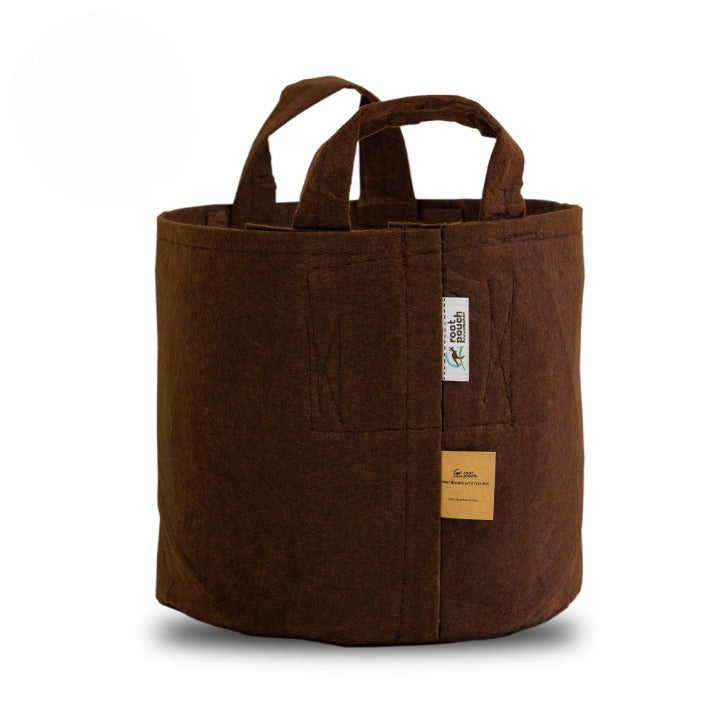 3x Root Pouch Boxer 95L Brown mit Griffen 250g/m2