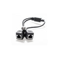 Y-Adapter M2F RJ45 LAN Kabel