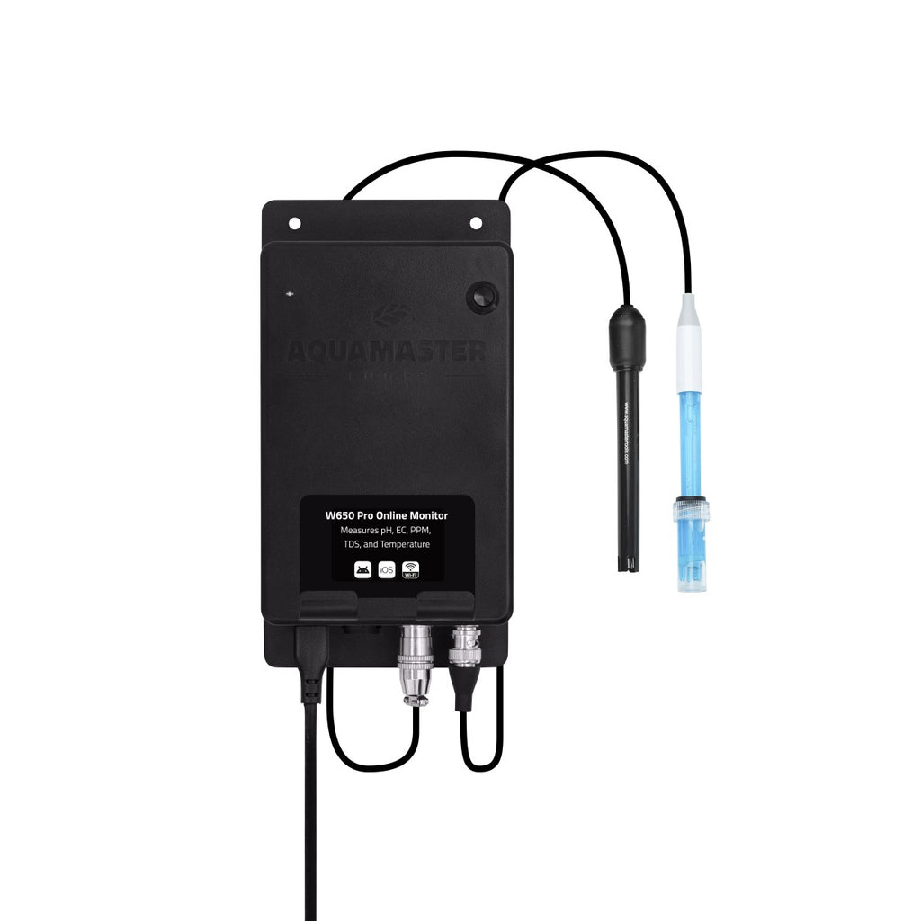 Aquamaster Tools W650 pro online pH EC PPM TDS Temp Monitor