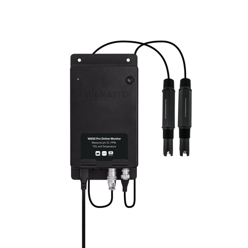 Aquamaster Tools W650 pro Online - Inline pH EC PPM TDS Temp Monitor