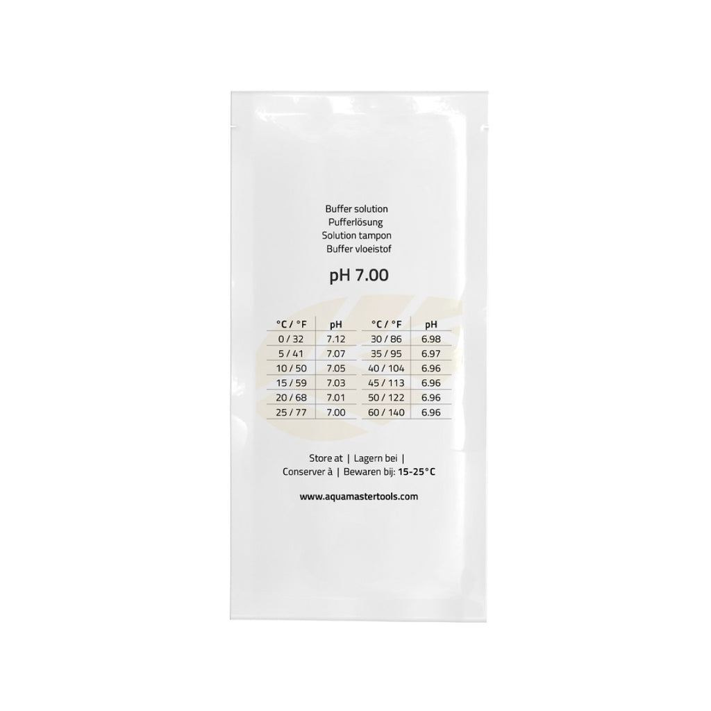 Aquamaster Tools pH 7.00 Calibration Solution 20ml Bag