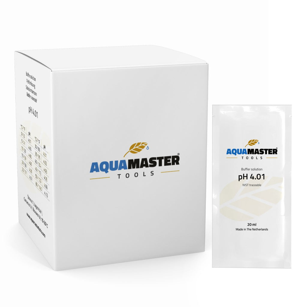 Aquamaster Tools pH 4.01 Calibration Solution 20ml Bag 25pcs