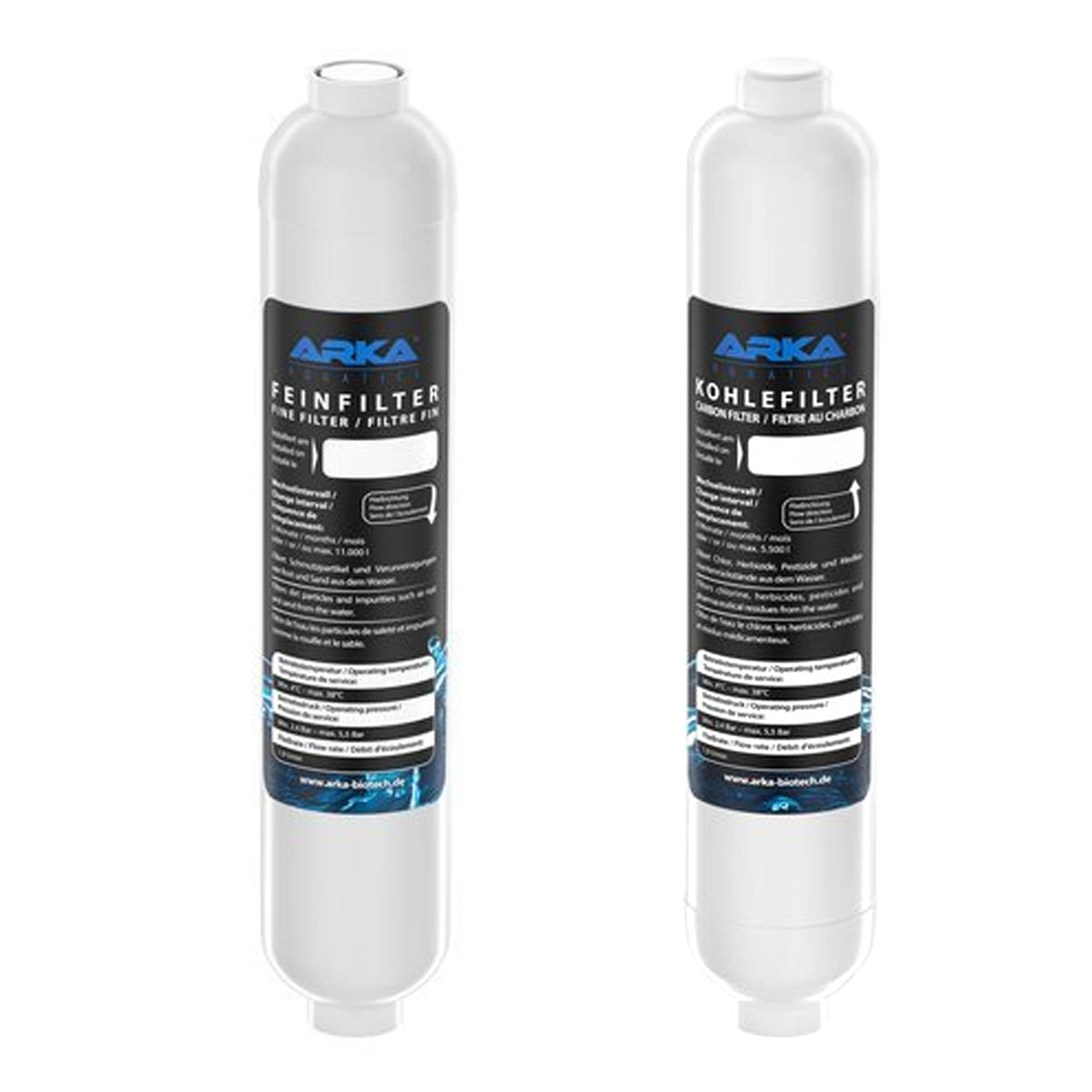 ARKA myAQUA® Fein- & Kohlefilter-Set 190 380