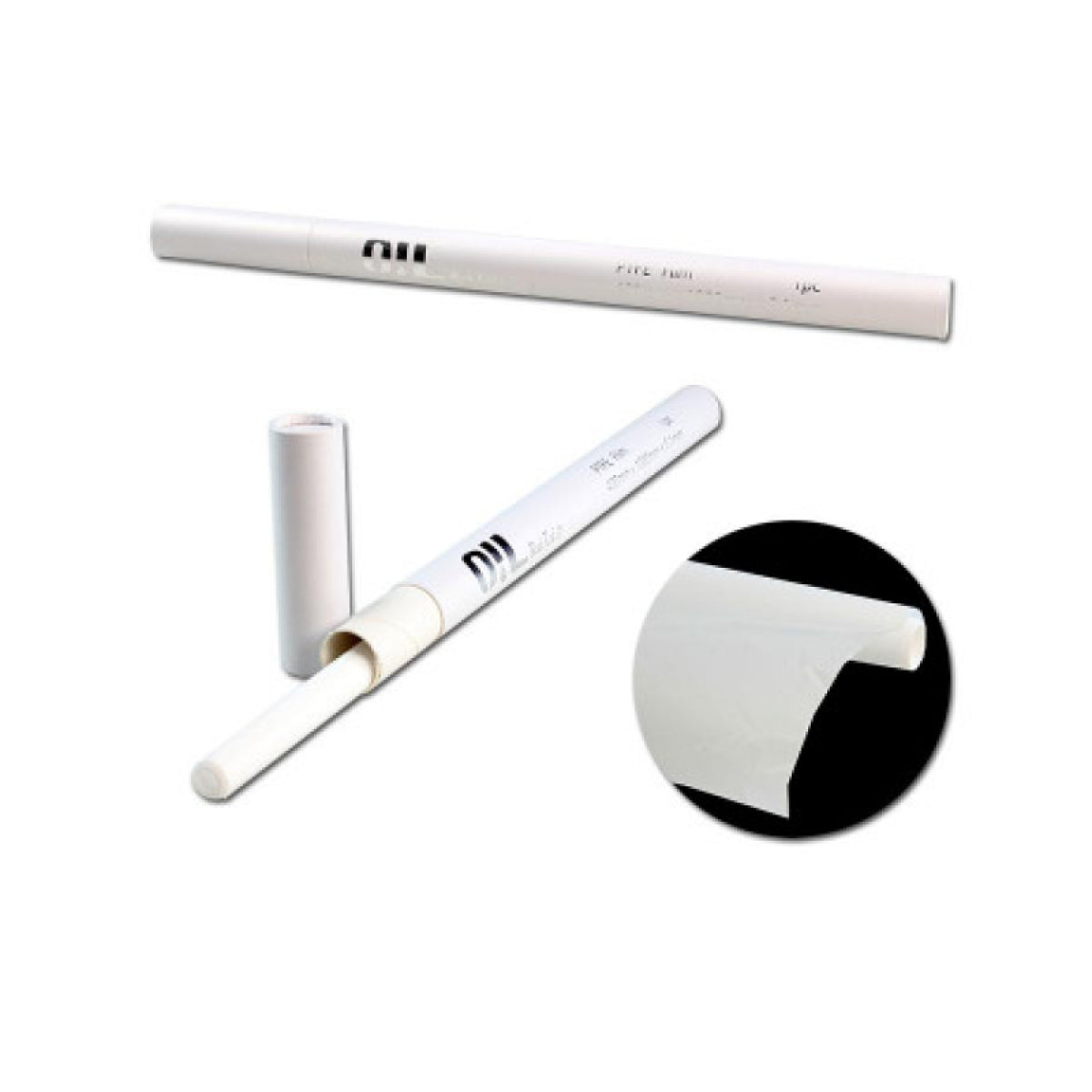 Oil Black Leaf PTFE Folie