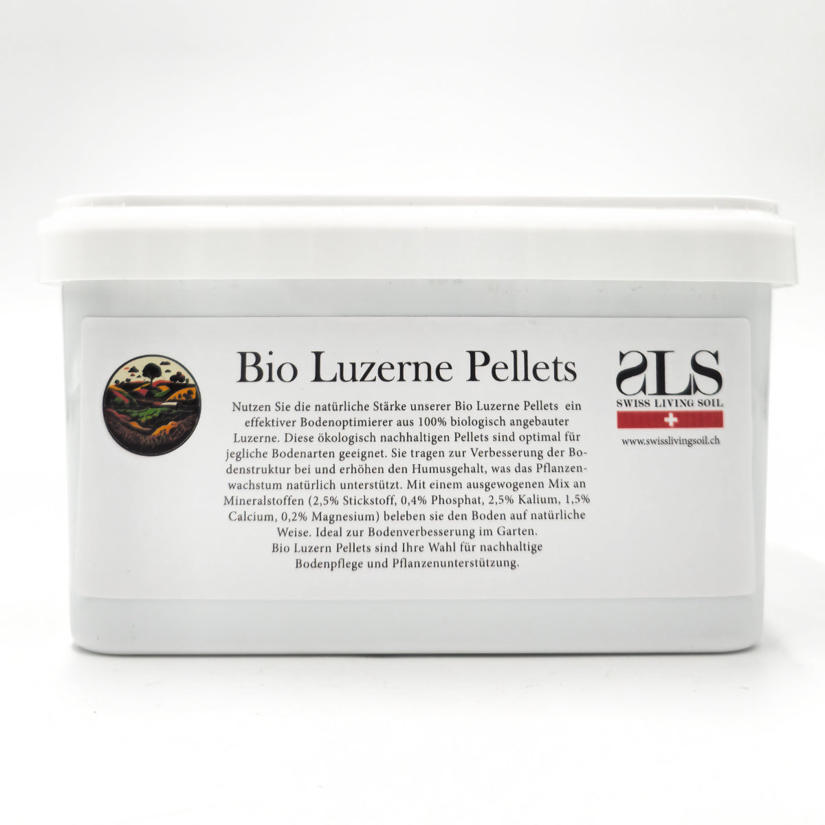 Swiss Living Soil Bio Luzerne Pellets 1.5kg