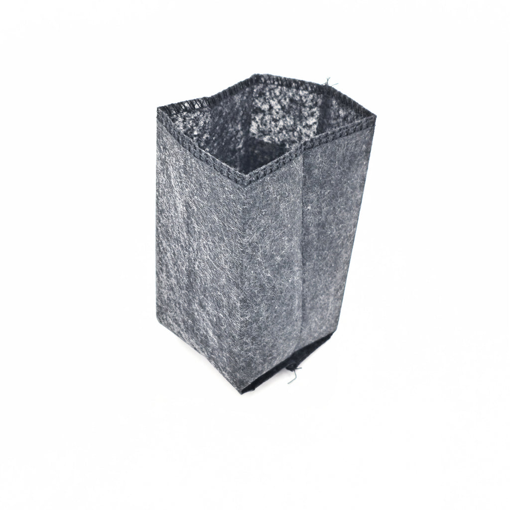 100x Root Pouch Black Thin 1L 90g/m2