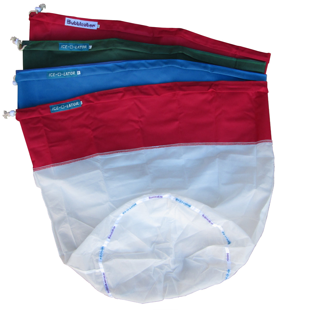 Bubbleator XL + Medium Ice-O-Lator Bags 4pcs 220-185-70-25 µm