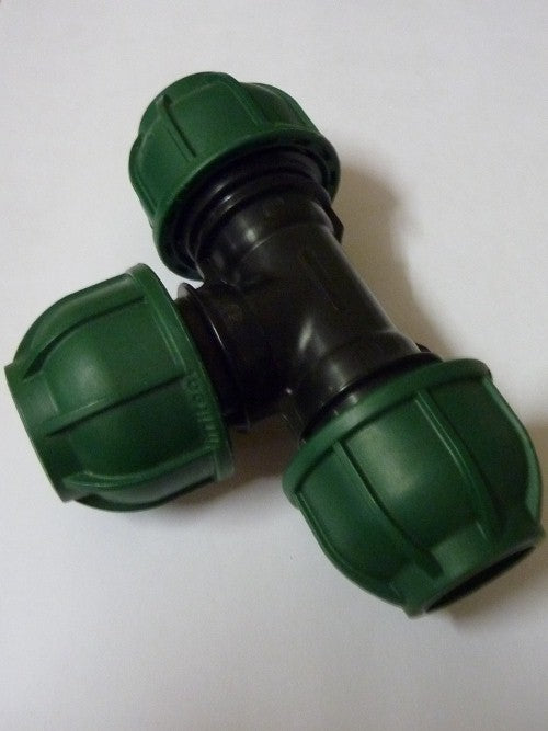 IRRITEC PP Green Connector T Joint 25x25x25mm