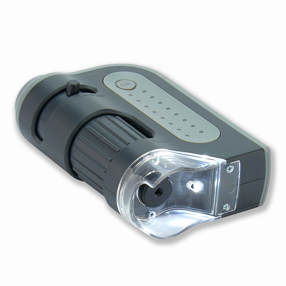 Carson MicroBrite Plus 60-120x LED Lighted Pocket Microscope