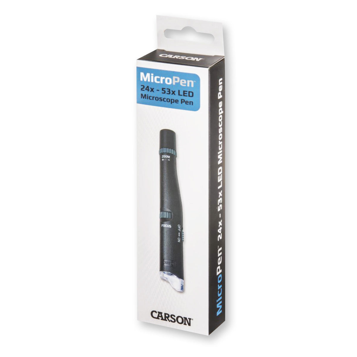 Carson MicroPen 24-53x LED Lighted Microscope Pen