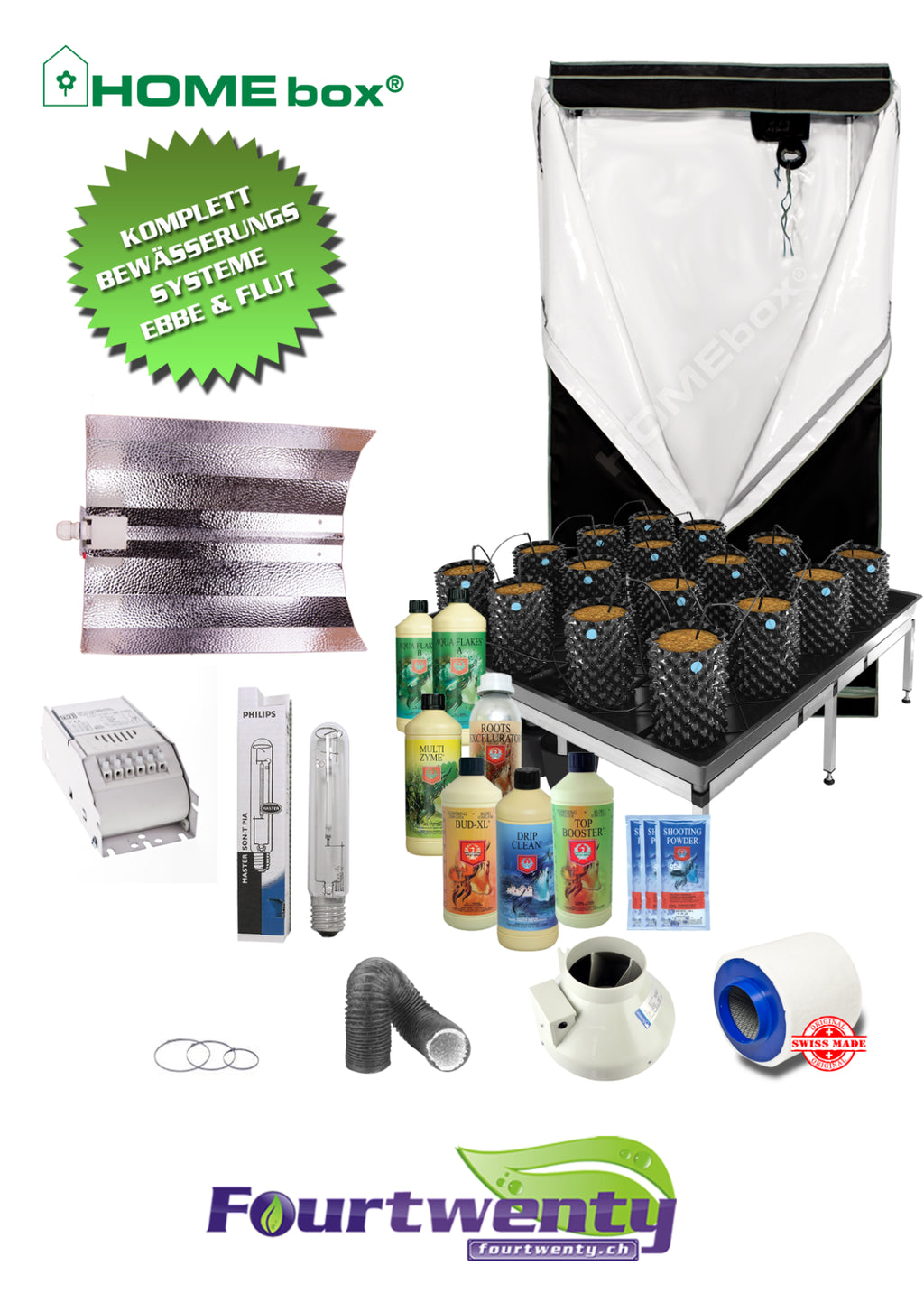 Komplettsystem Homebox XL 600W Airpot