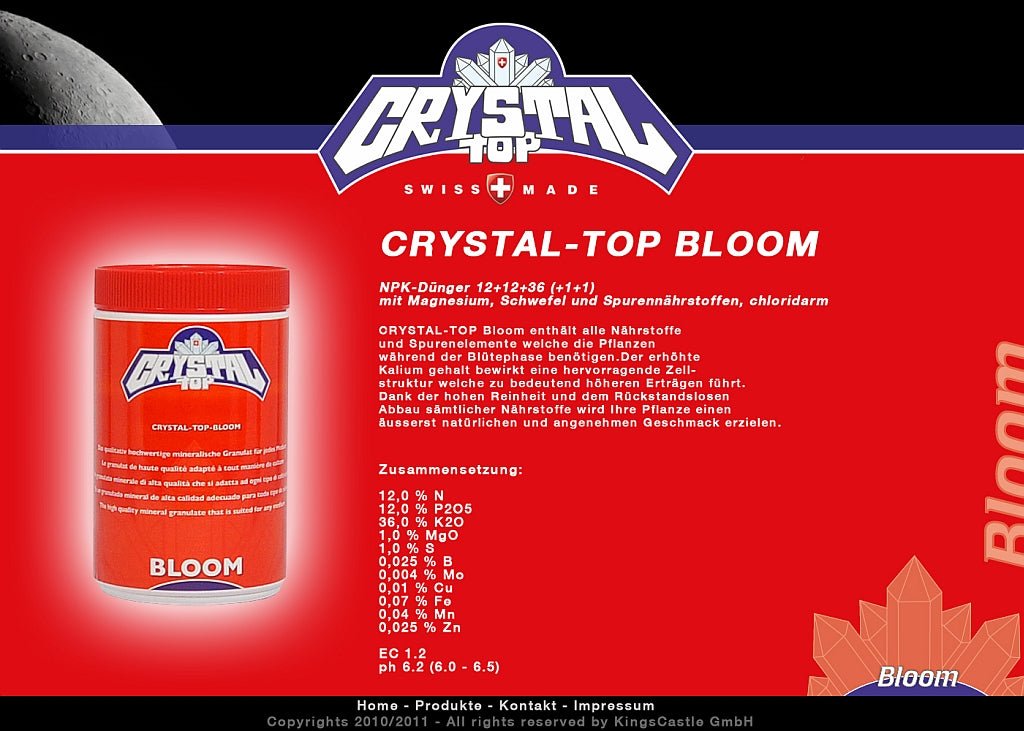 Crystal Top Bloom 1kg