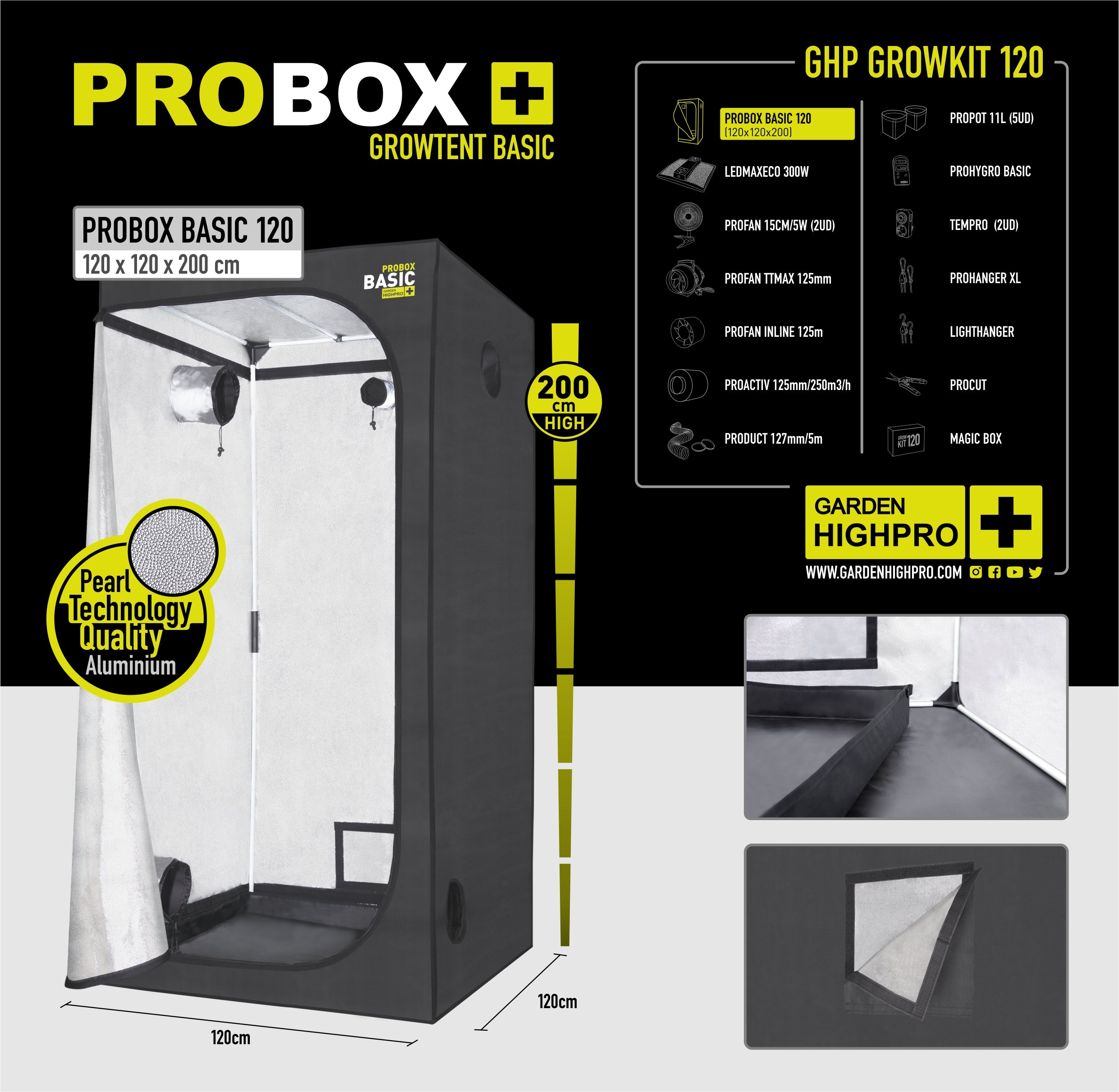 Garden High Pro Grow Kit 120