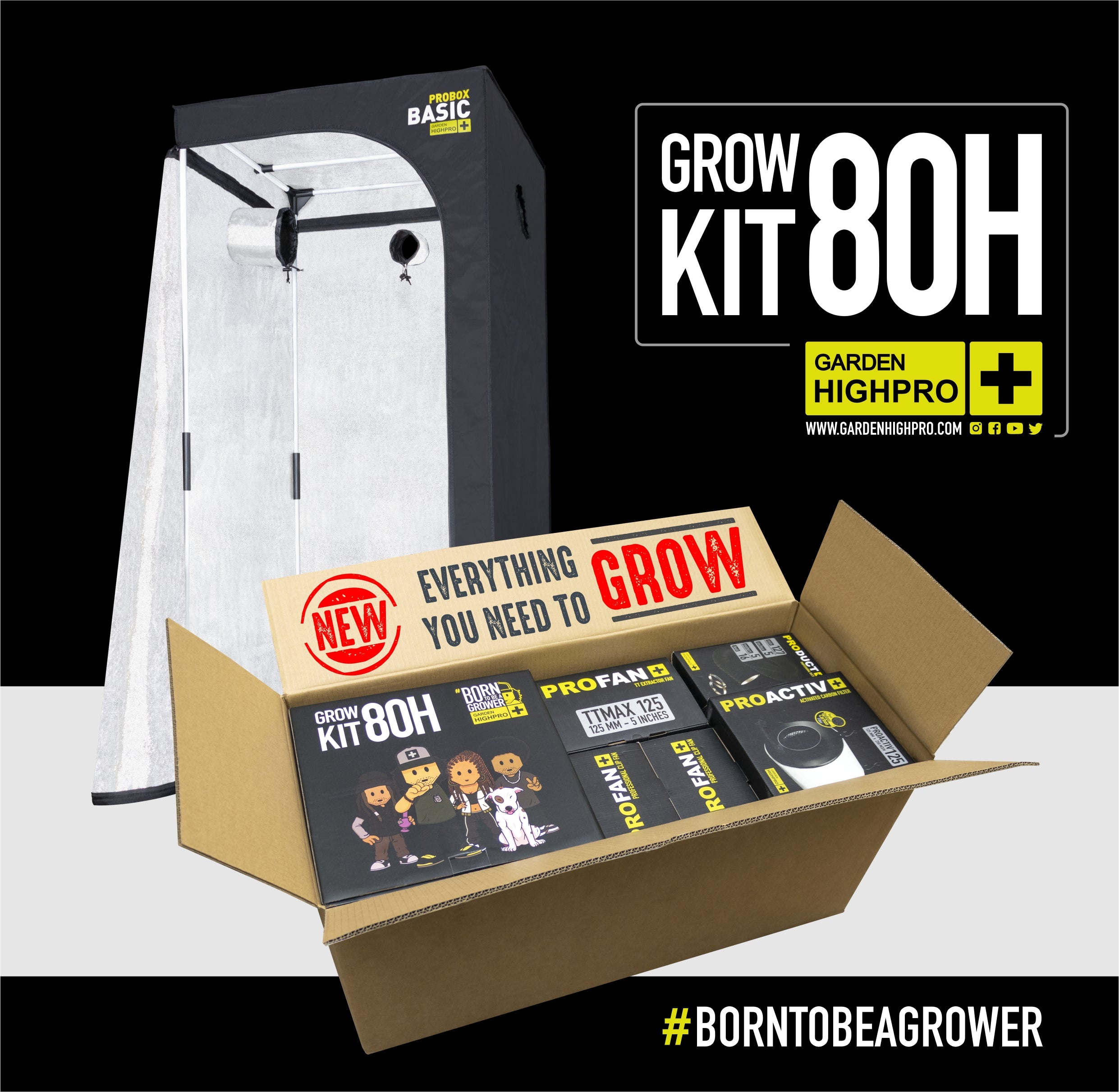 Garden High Pro Grow Kit 80