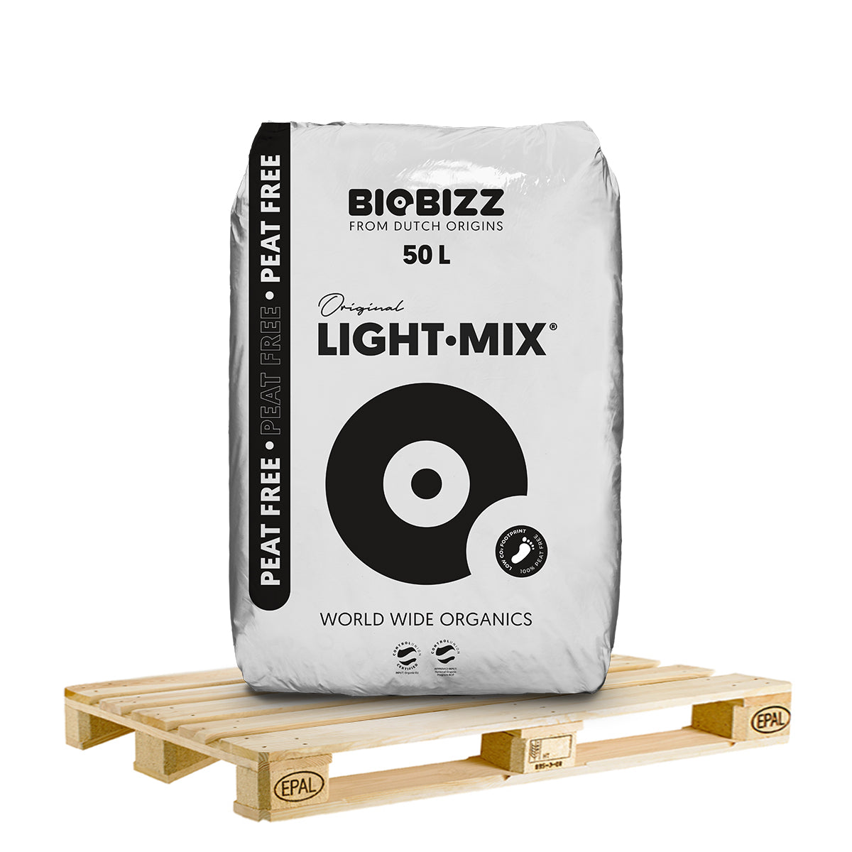 BioBizz LightMix PEAT Free 50L Pallet 65pcs