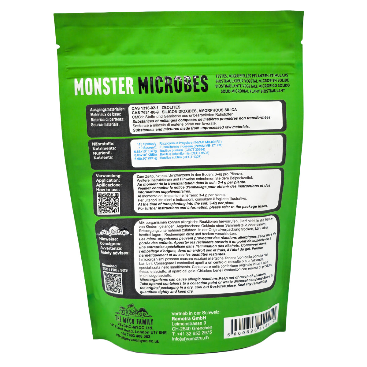 The Myco Family Monster Microbes 227g