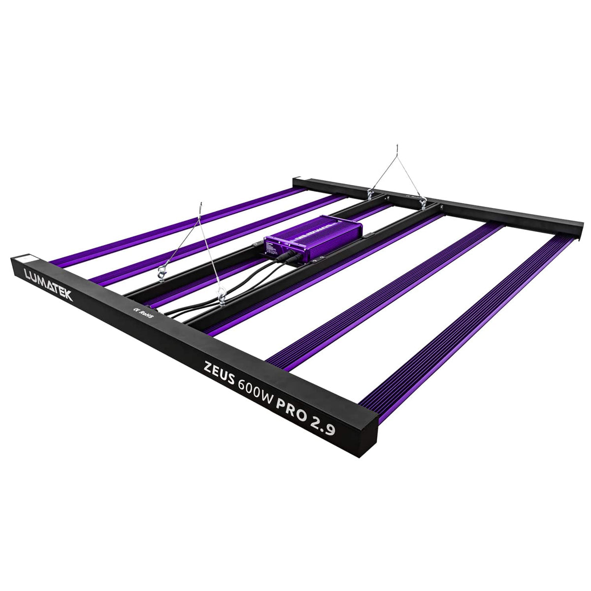 Lumatek Zeus 600W Pro 2.9 µmol/J.