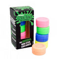 NoGoo Silikon-Container Glow in the Dark 5pcs