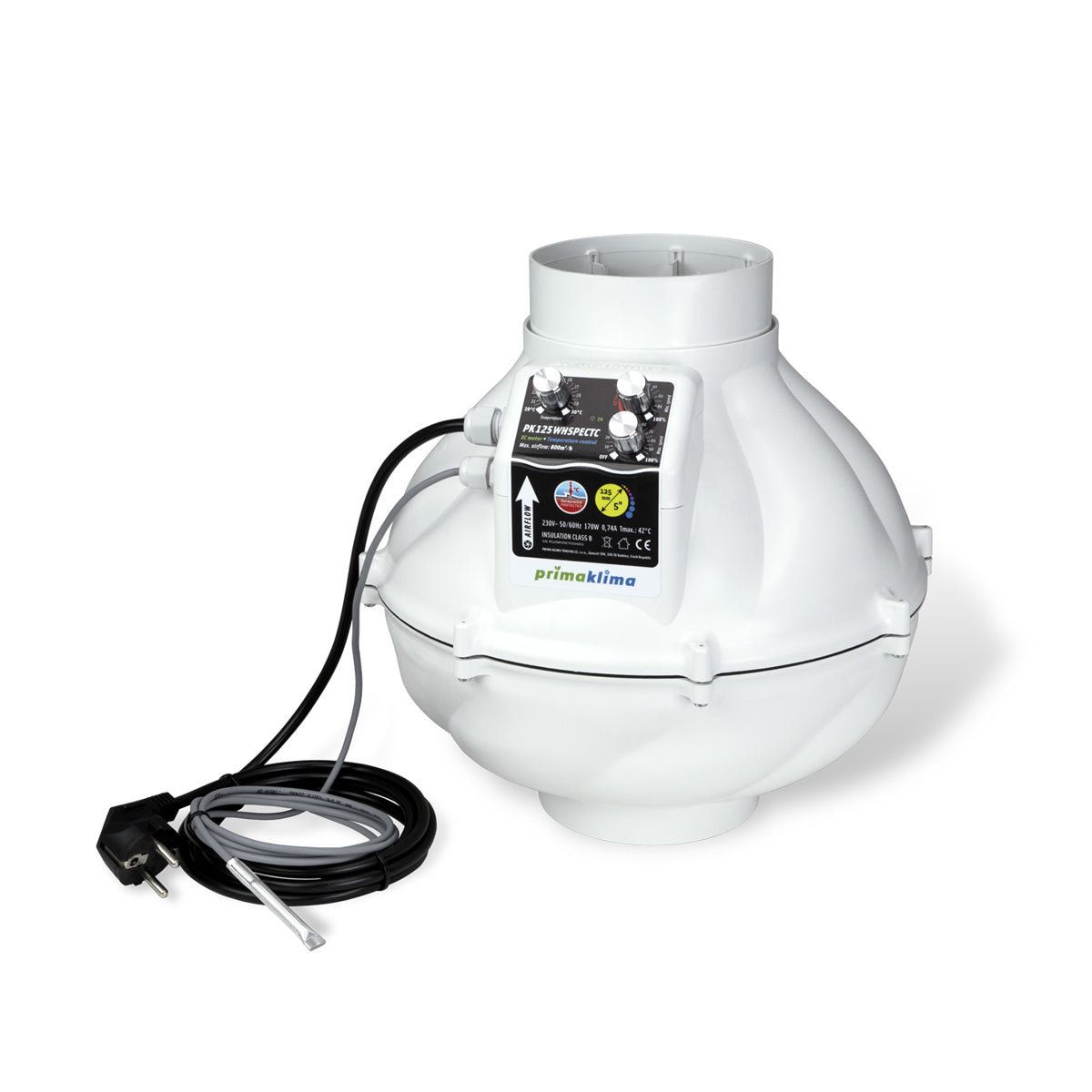 Prima Klima PK125 Whisperblower 800m3/h