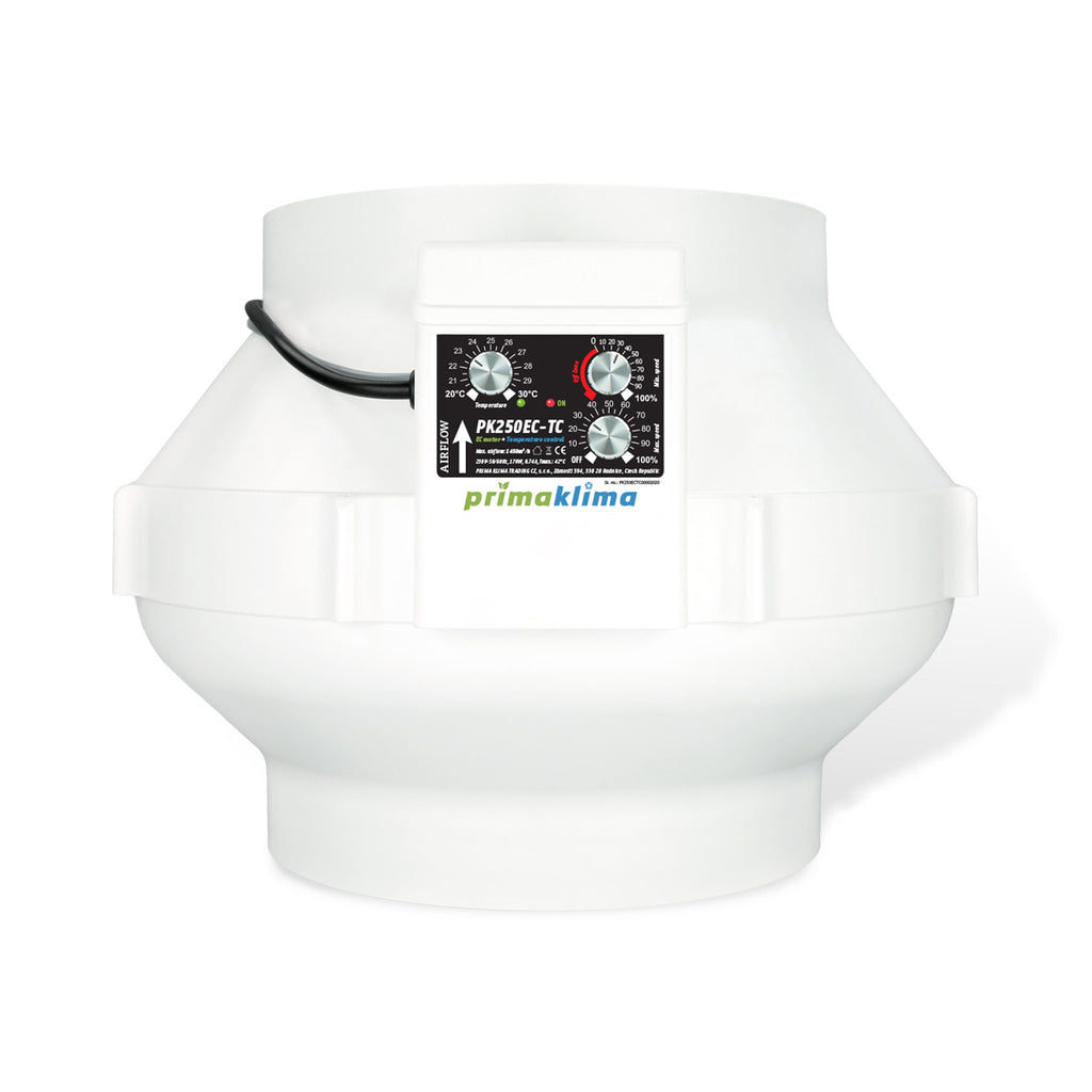 PK250EC-TC Temperature Control 250mm 1450m3/h