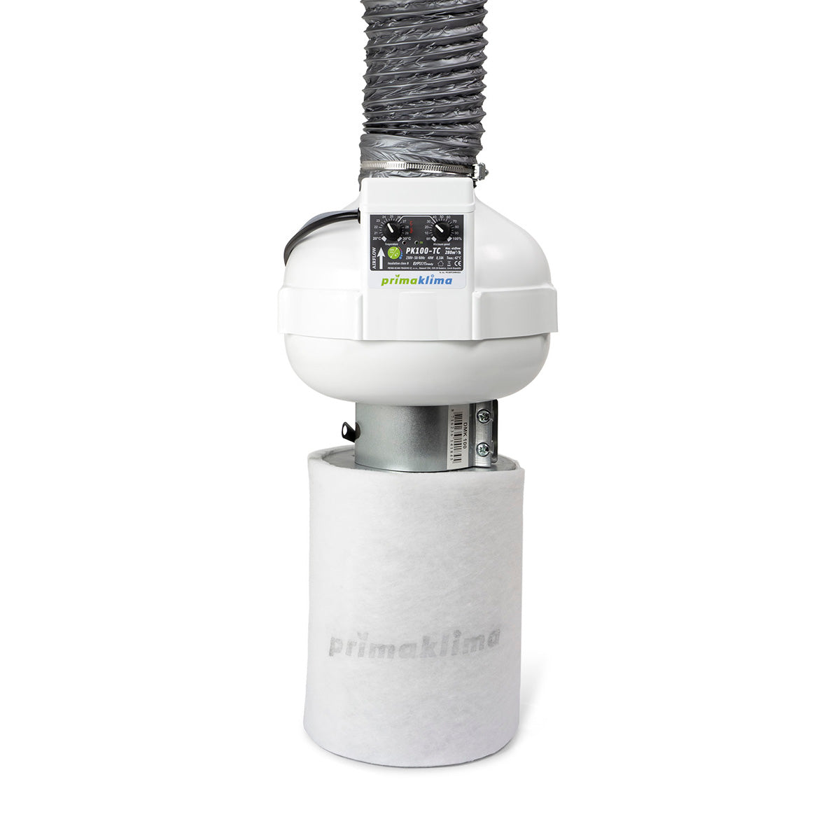 Prima Klima Ventilation Set Temp. controlled 100 280 m³/h.