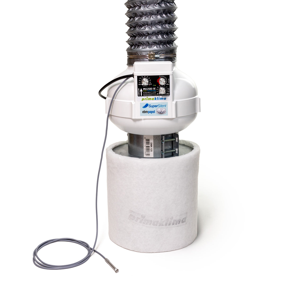 Prima Klima Ventilation Set Temp. controlled 125 480 m³/h.