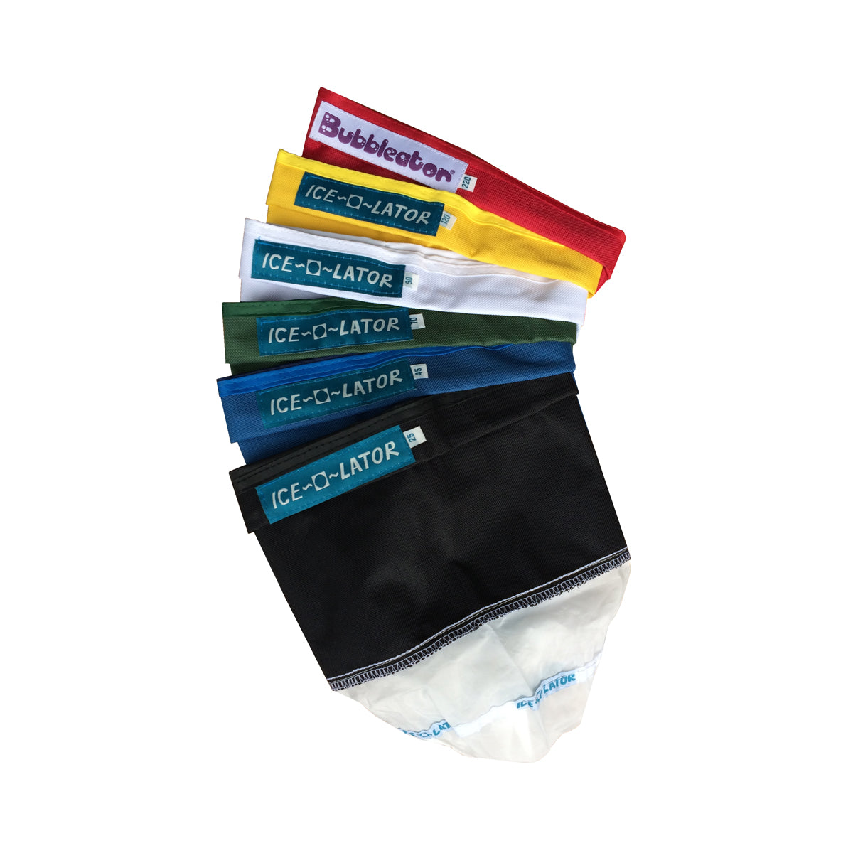 PO-ICE-L-220 Travel Bag Set 7er  220-185-120-90-70-45-25µm