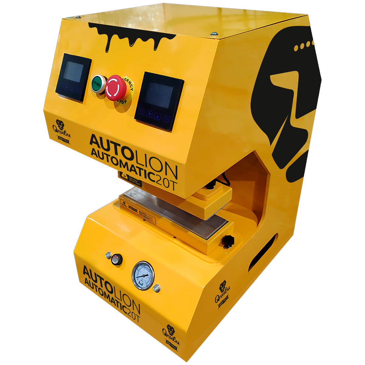 Qnubu Press Auto Lion Automatic 20 Tons (Plate 7,6x25cm)