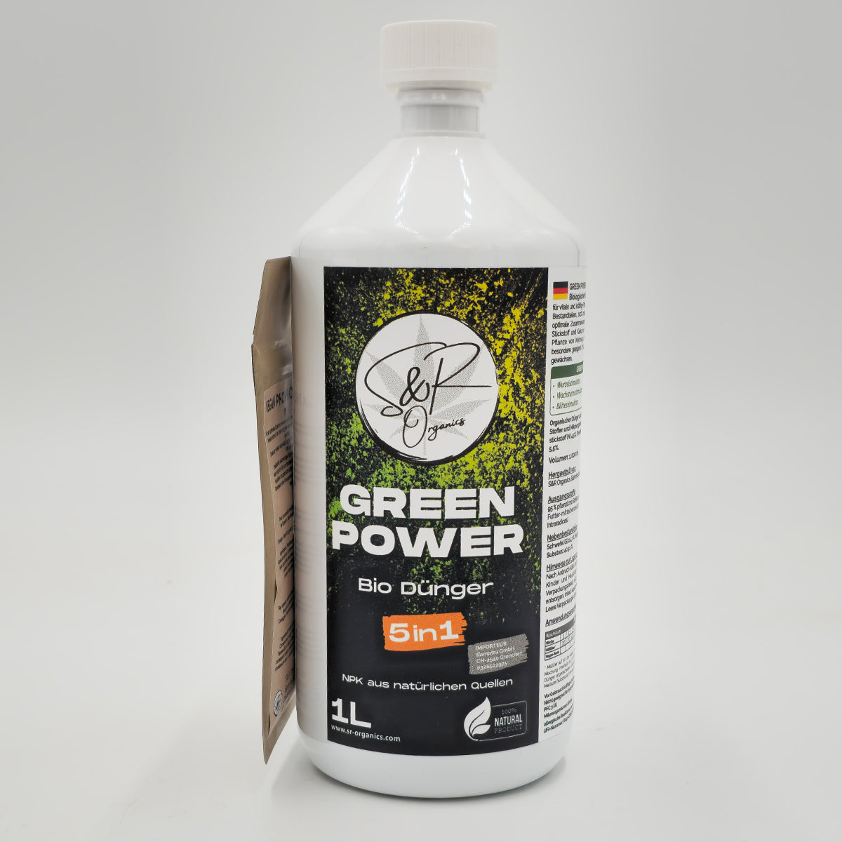 SR Organics Green Power 1l + Vegan Phosphor Boost Bag 10g