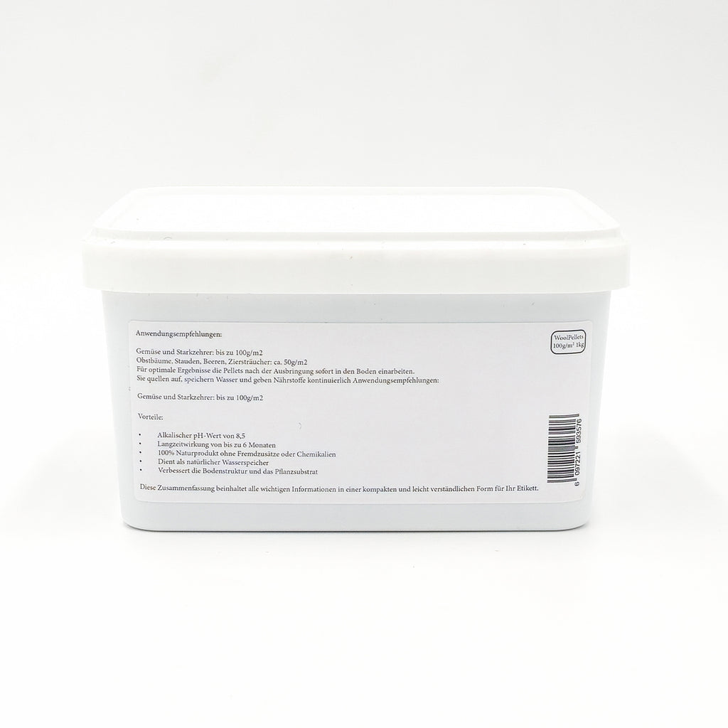 Swiss Living Soil Wool Pellets 1kg