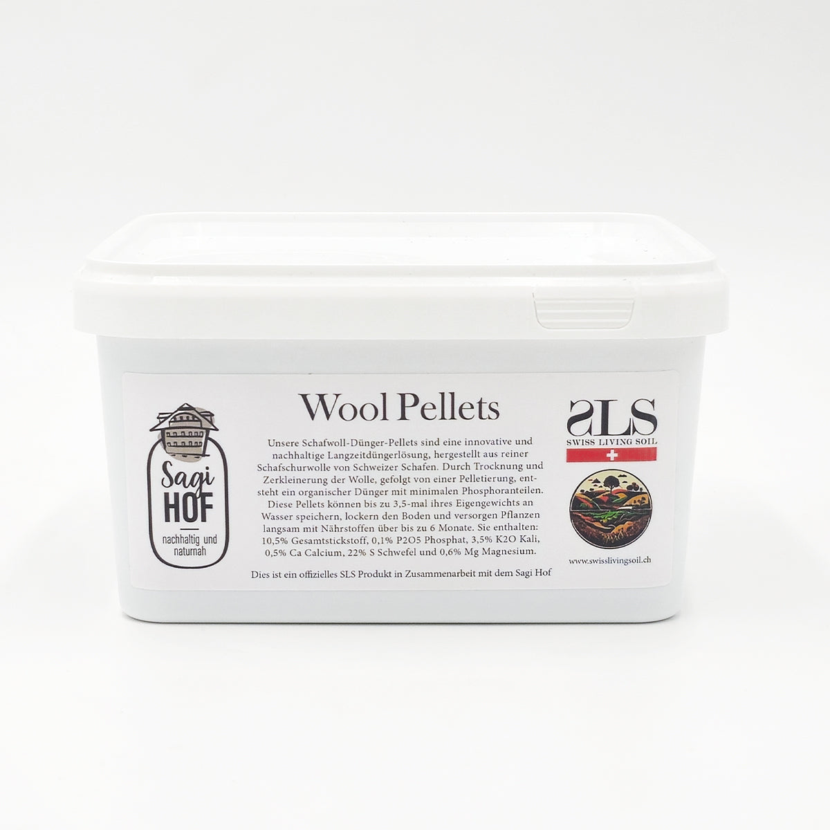 Swiss Living Soil Wool Pellets 1kg