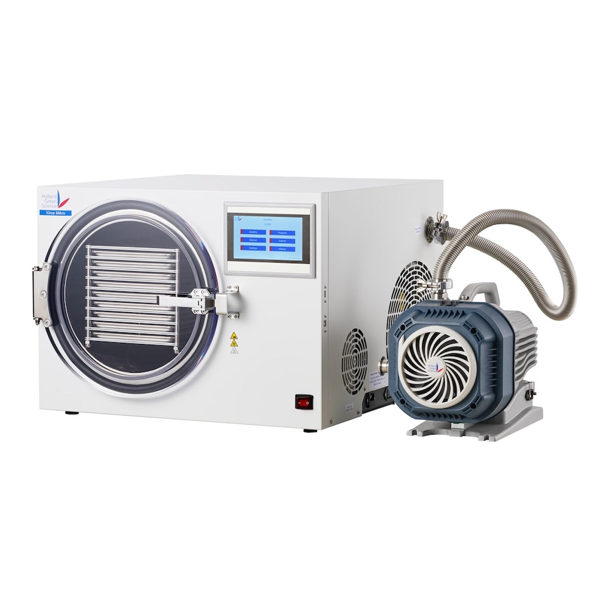 Holland Green Sience Xiros Mikro Freeze Dryer Gen2 + Anemos Dry Scroll Vacuum Pump