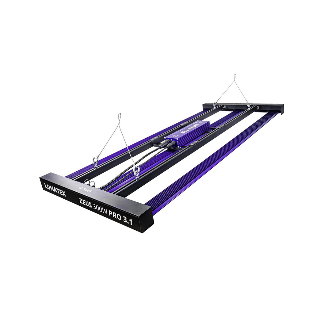 Lumatek Zeus 300W Pro 3.1 µmol/J.