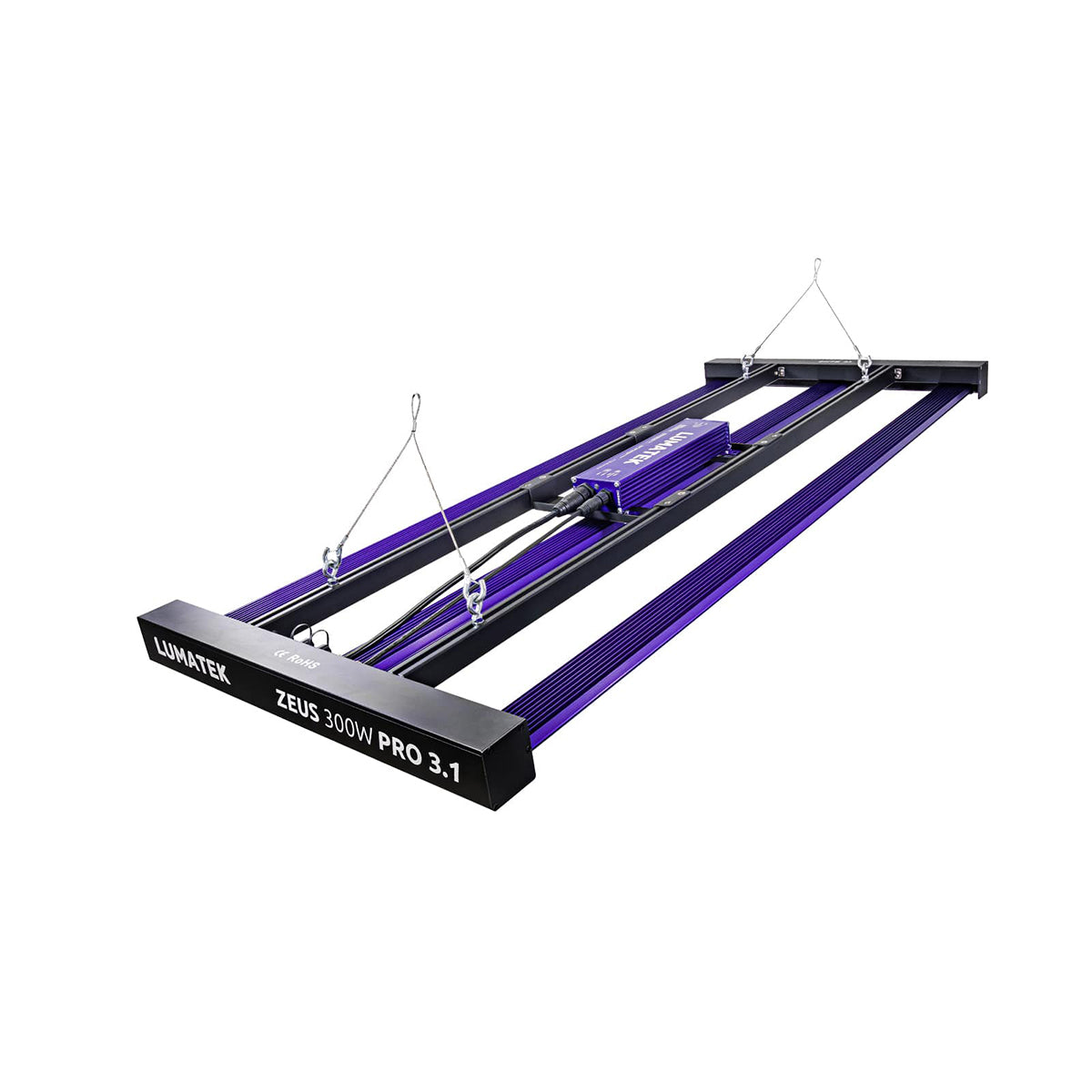 Lumatek Zeus 300W Pro 3.1 µmol/J.